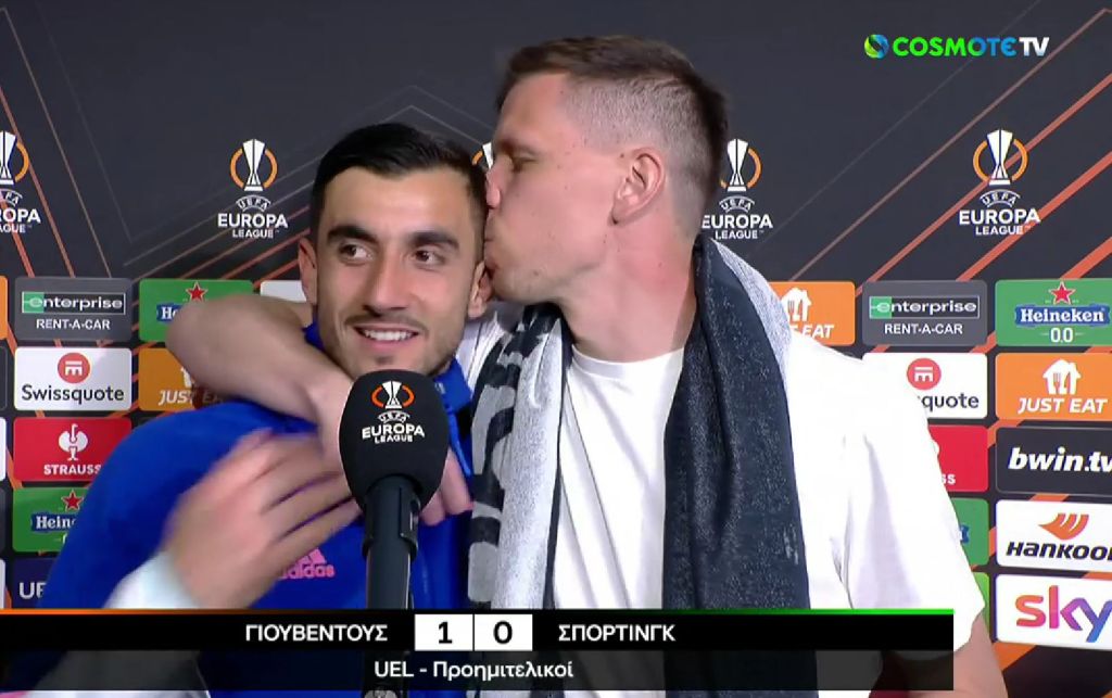 Φίλησε τον Περίν ο Σέζνι και καθησύχασε τον κόσμο της Γιουβέντους (vid)