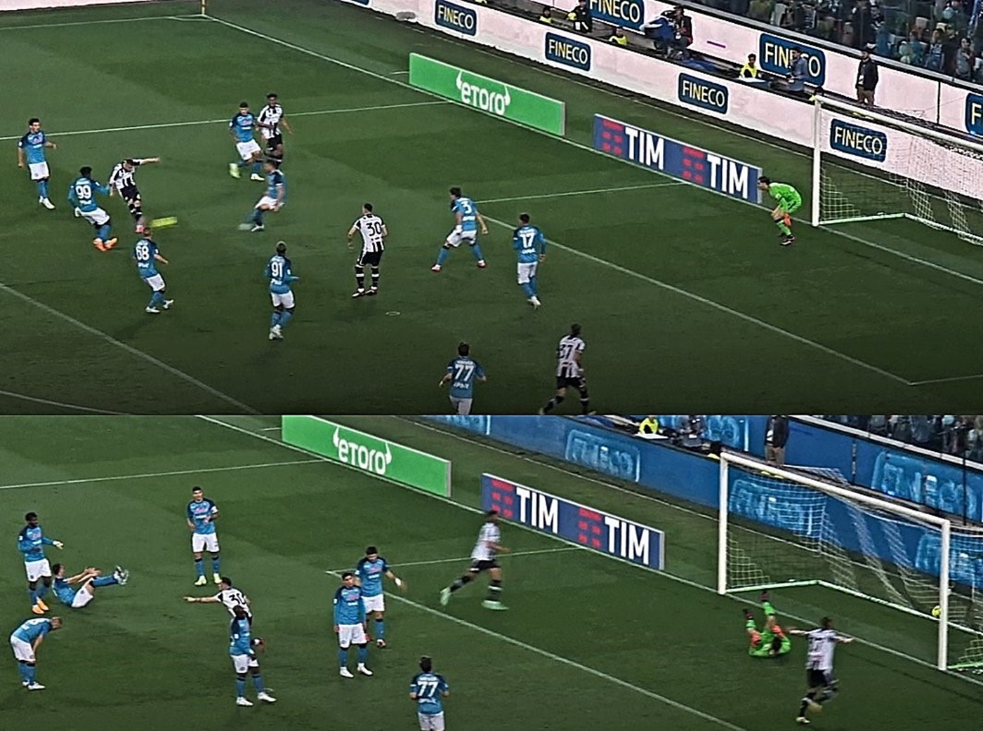 Γκολάρα η Ουντινέζε, δυσκολεύει την επικείμενη πρωταθλήτρια, Νάπολι! (vid)