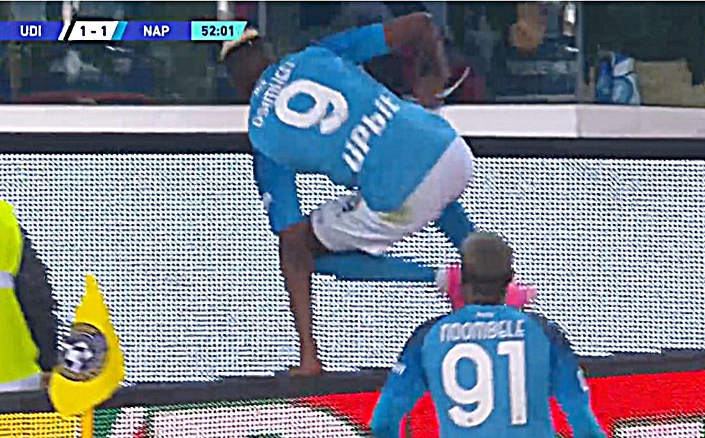 Ουντινέζε – Νάπολι: Το κάρφωσε ο Όσιμεν και ισοφάρισε! (vid)