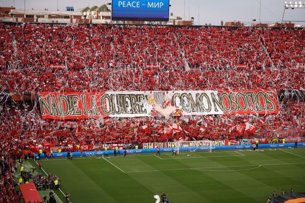 Σεβίλλη – Γιουβέντους: «Κόβει την ανάσα» η ατμόσφαιρα στο «Ραμόν Σάντσεθ Πιθχουάν»! (vid)