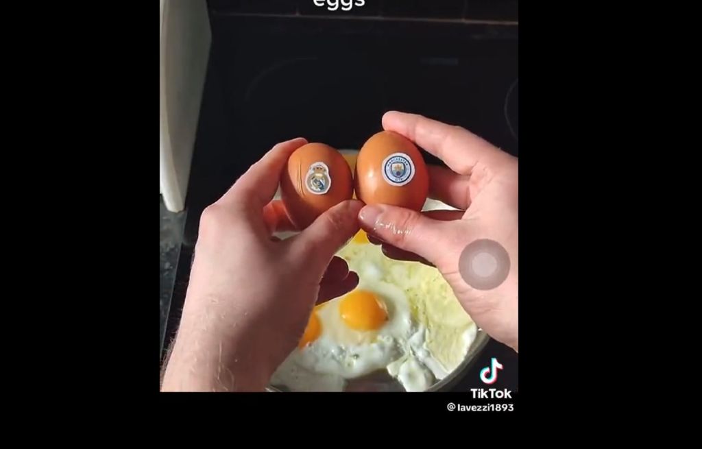 Champions League: Οπαδός σπάει αυγά στο Tik Tok και βγάζει τον μεγάλο νικητή (vid)