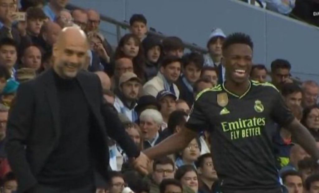 Ο Πεπ “γλέντησε” τον Βινίσιους: «Τι θα γίνει; Θα παίξετε καθόλου μπαλά;» (pic)