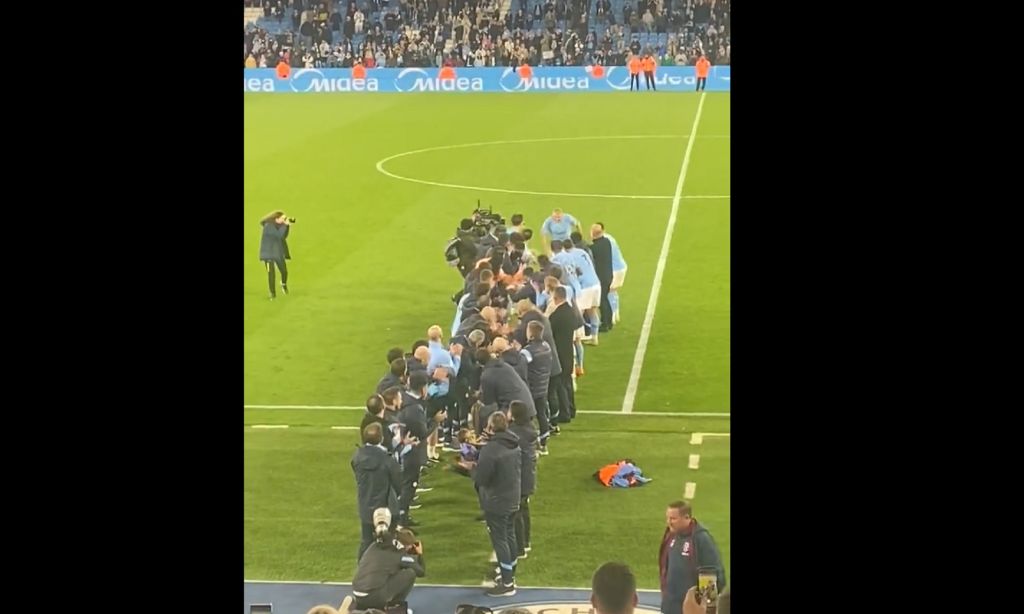 Το… ατελείωτο pasillo με «φάπες» του staff της Σίτι στον Χάαλαντ (vid)