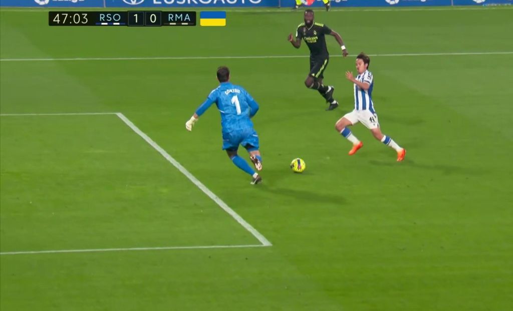 Τραγικό λάθος του Μιλιτάο – Χάρισε γκολ στην Σοσιεδάδ και έκανε έξαλλο τον Κουρτουά (vid)