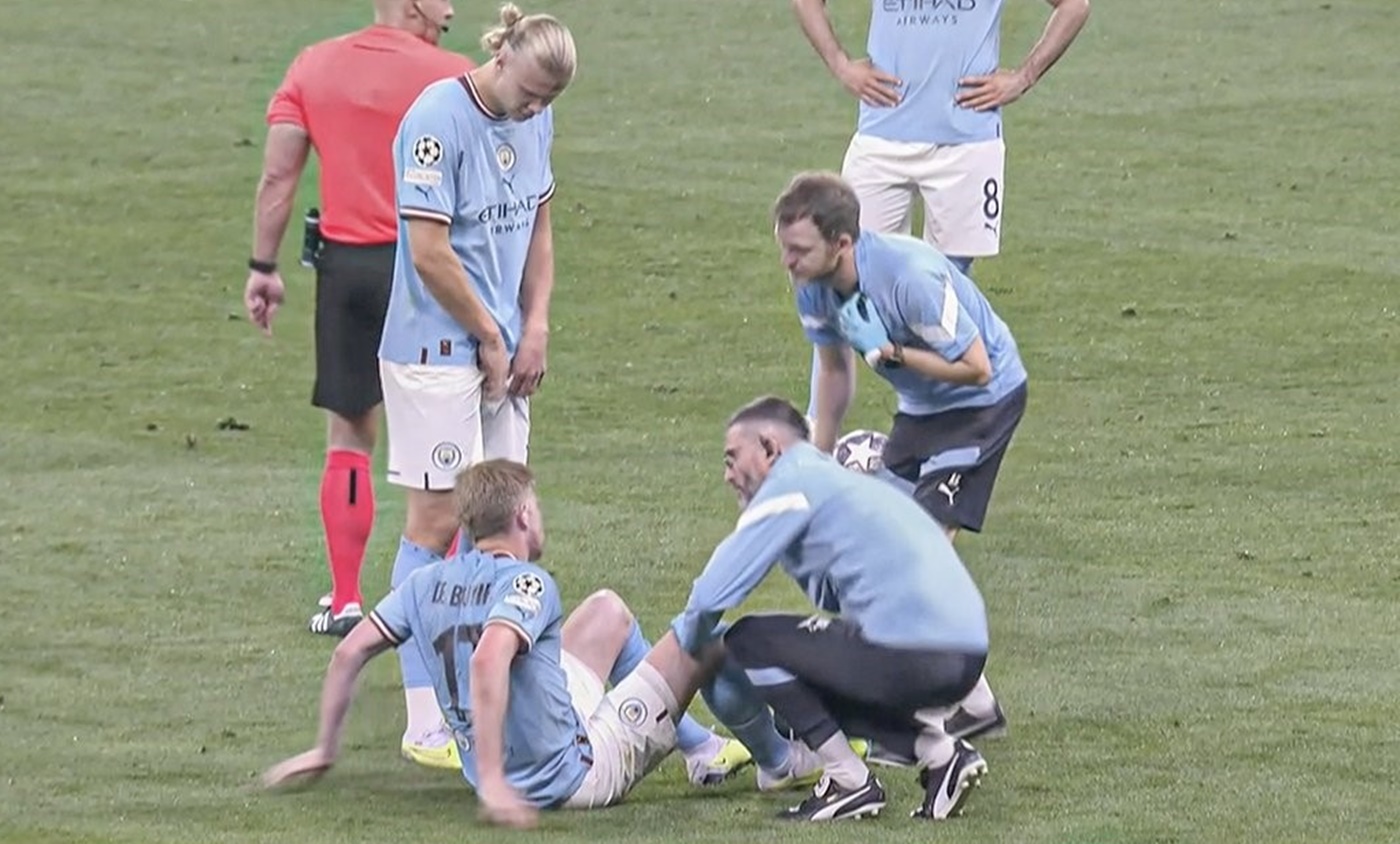 Απρόοπτο με Ντε Μπρούιν για τη Σίτι, τραυματίας ξανά σε τελικό Champions League! (vid)
