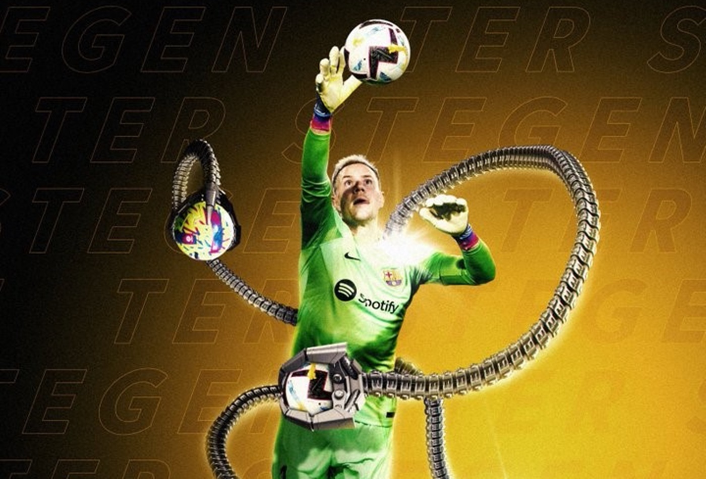 Μπαρτσελόνα: Ο… «Dr Octopus» Τερ Στέγκεν κορυφαίος της χρονιάς στη La Liga!