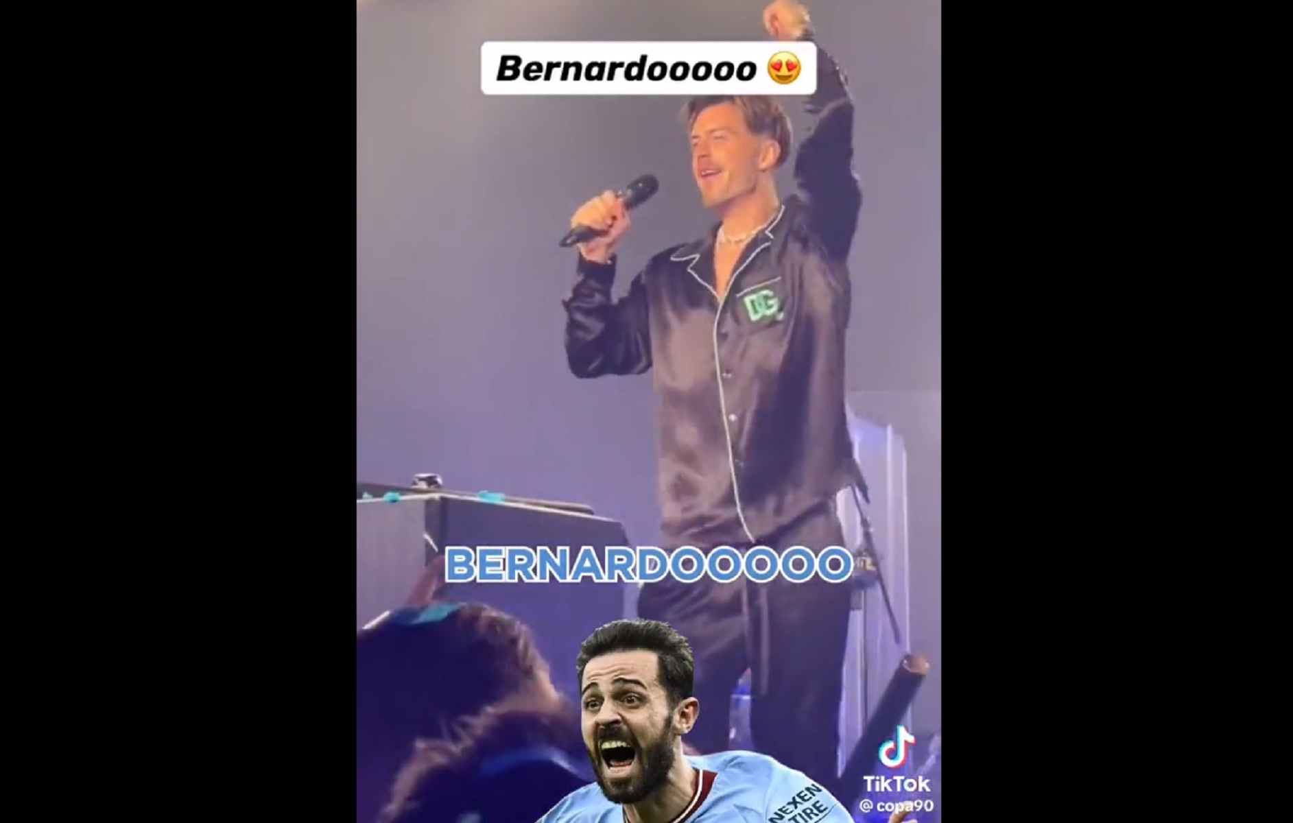 Ο… πιτζαμοήρωας Γκρίλις αφιέρωσε τραγούδι στον Μπερνάρντο (vid)