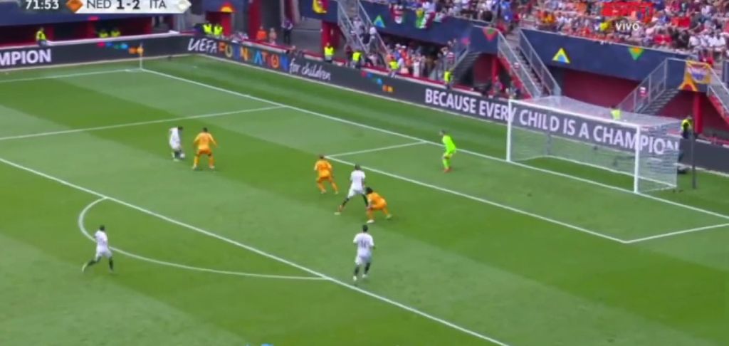 Ο Κιέζα έκανε το τέλειο… πλασέ και 3-1 η Ιταλία! (vid)