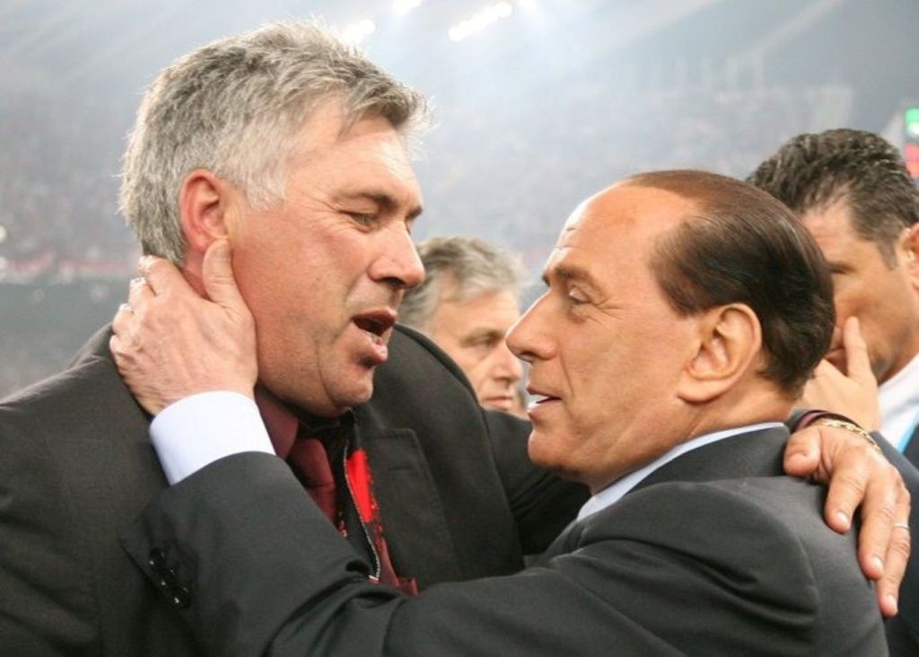 Συγκινεί ο Αντσελότι στο «αντίο» του στον Μπερλουσκόνι (pic)