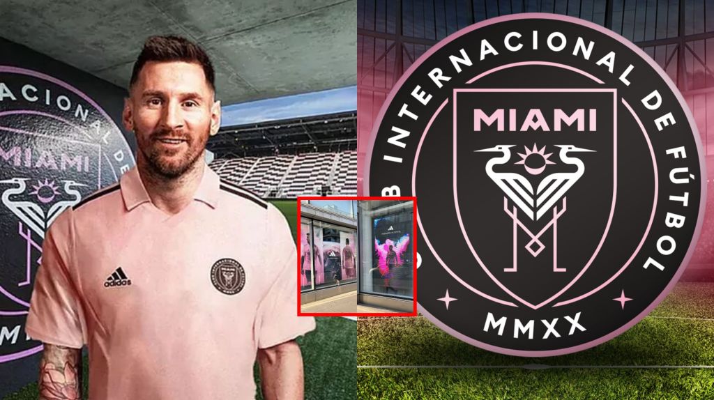 Του πάνε τα ροζ: Οι πρώτες εικόνες του Μέσι με την φανέλα της Ίντερ Μαϊάμι! (pics & vid)