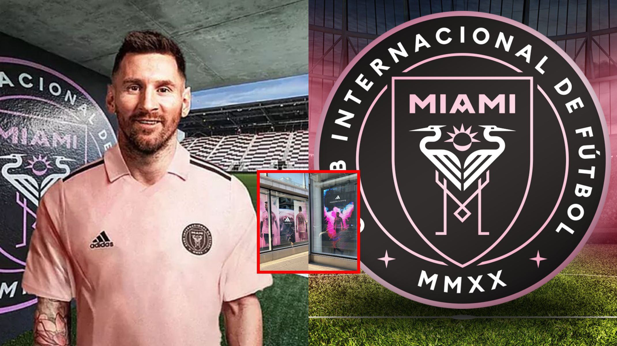 Του πάνε τα ροζ: Οι πρώτες εικόνες του Μέσι με την φανέλα της Ίντερ Μαϊάμι! (pics & vid)