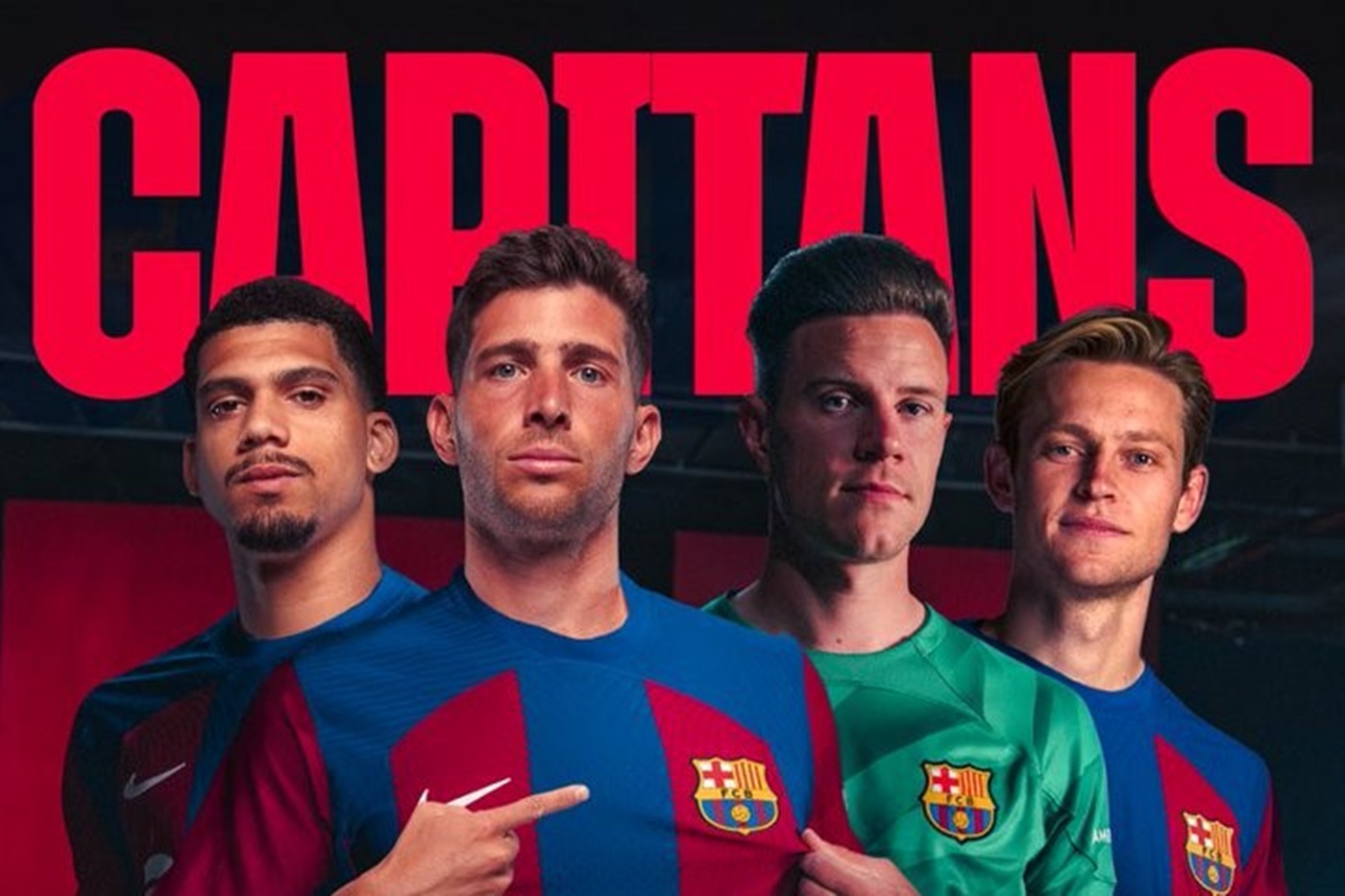 Μπαρτσελόνα: Αυτό είναι το κουαρτέτο των αρχηγών της για φέτος! (pic)