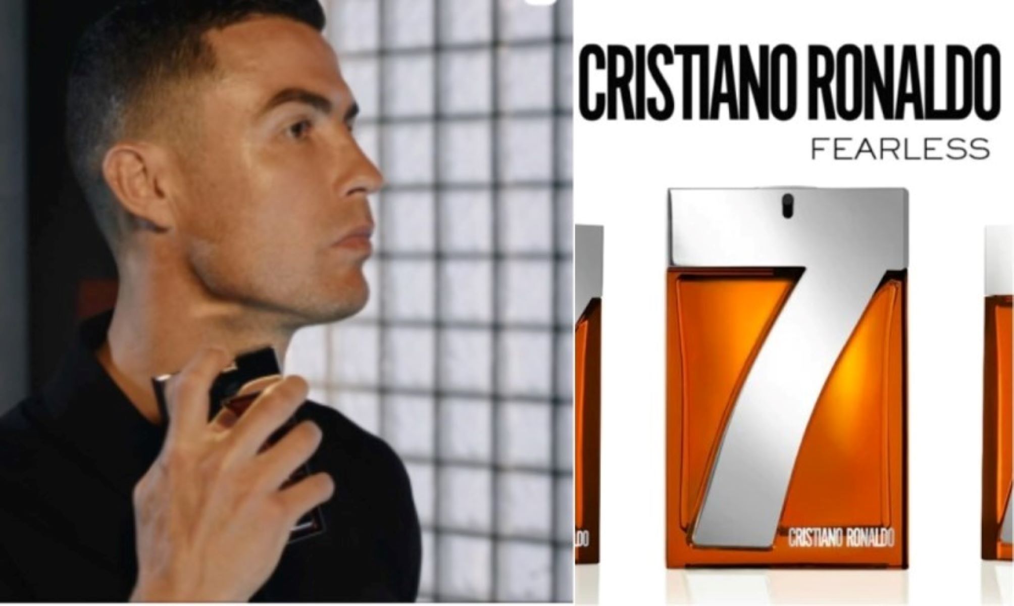 Ο Κριστιάνο παρουσίασε το νέο του «ατρόμητο» άρωμα (vid)