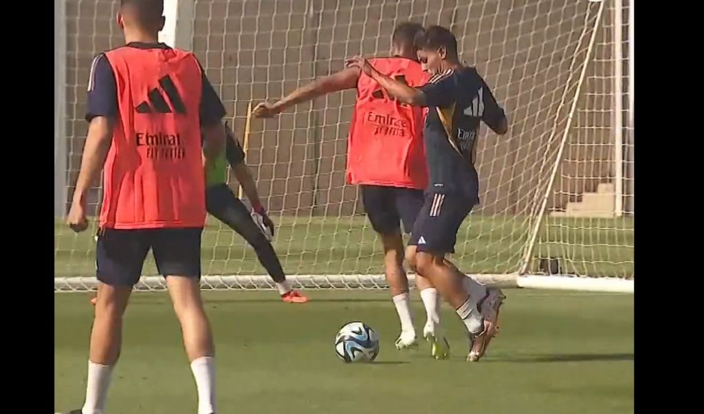 O Mπραχίμ Ντίαζ ξεκίνησε με «ζωγραφιές» με το… καλημέρα στη Ρεάλ Μαδρίτης (vid)