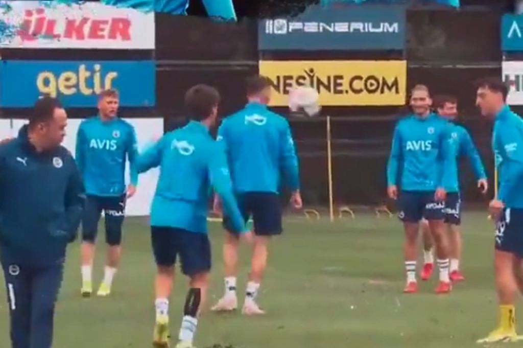 Οζίλ και Γκιουλέρ μαγεύουν στην προπόνηση της Φενέρμπαχτσε (vid)