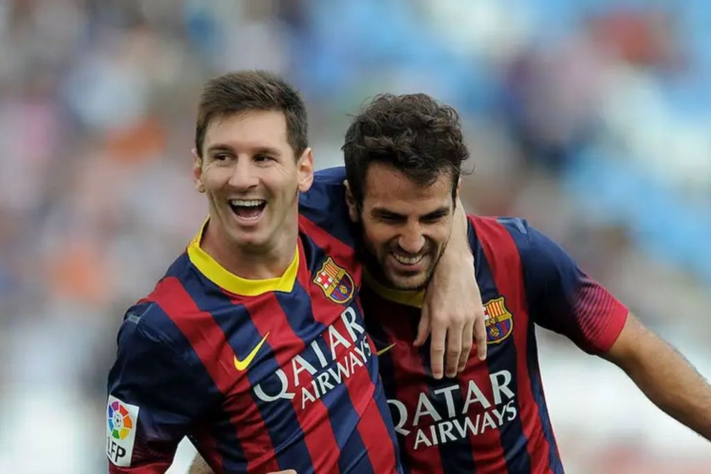 To «αντίο» του Μέσι στον παλαίμαχο -πλέον- Φάμπρεγας! (pics)