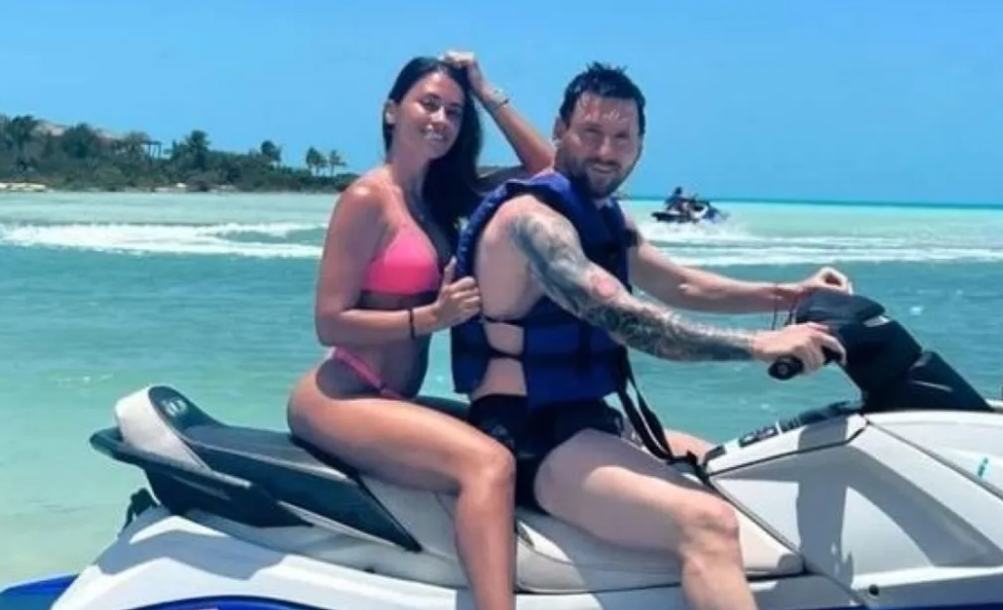 Διακοπάρει στις Μπαχάμες ο Μέσι μαζί με την «καυτή» Αντονέλα (pics)