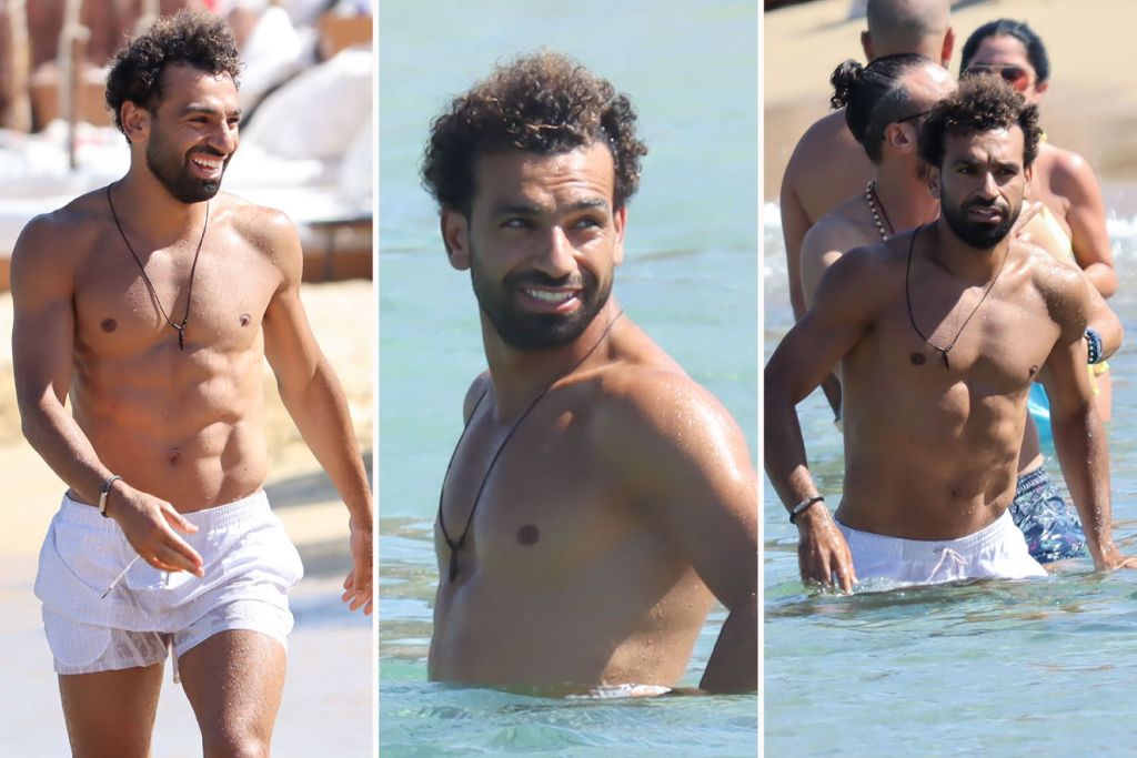 Ο «χτιστός» Σαλάχ παρτάρει στη Μύκονο (vid)