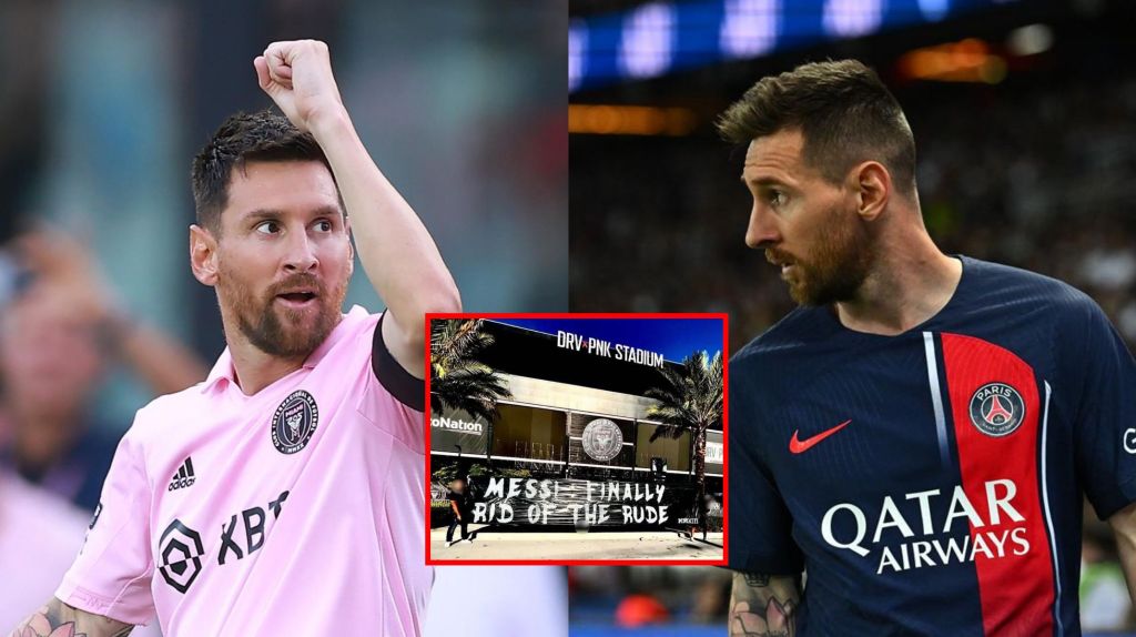 Νέα… επίθεση των οπαδών της Παρί στον Μέσι έξω από το γήπεδο της Ίντερ Μαϊάμι! (pic)