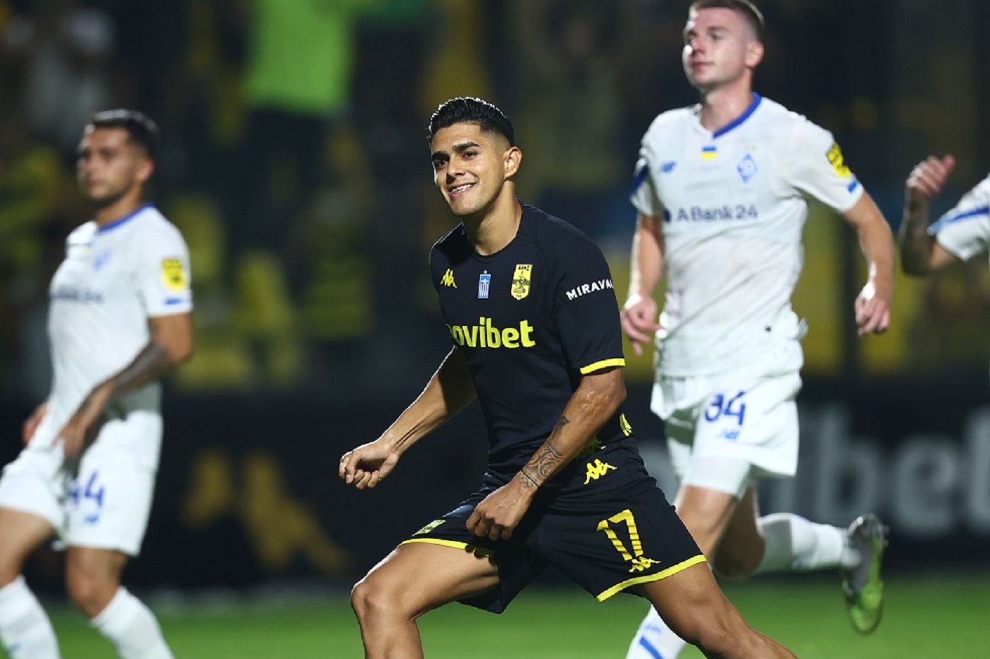 Πάλμα και Κουέστα υπέγραψαν τη μεγάλη νίκη του Άρη επί της Ντιναμό Κιέβου!