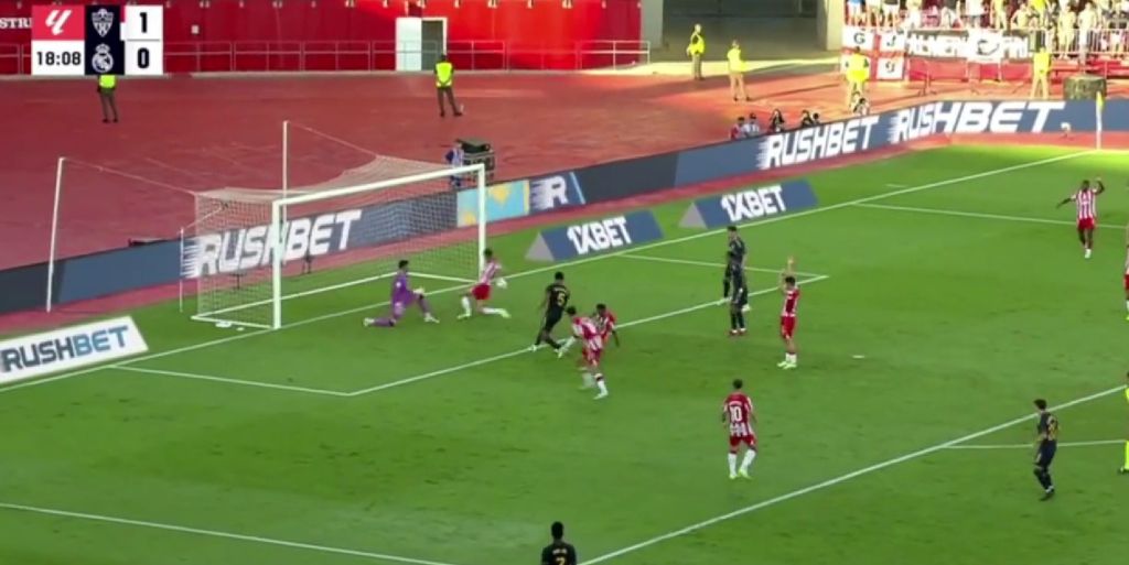 Ο Μπέλιγχαμ κάνει… πλάκα στην Ισπανία: «Μάτωσε» και την Αλμερία! (vid)