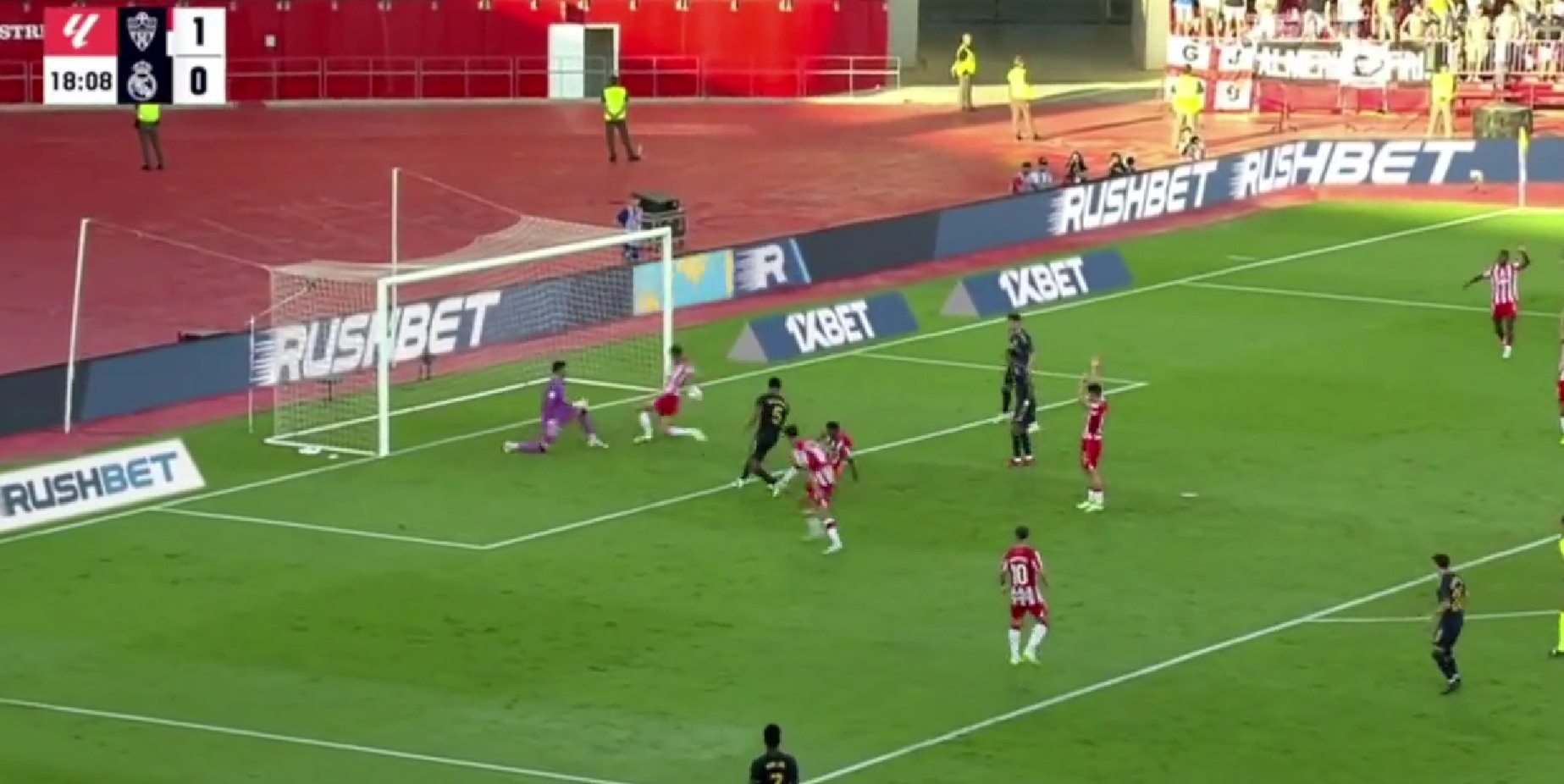 Ο Μπέλιγχαμ κάνει… πλάκα στην Ισπανία: «Μάτωσε» και την Αλμερία! (vid)