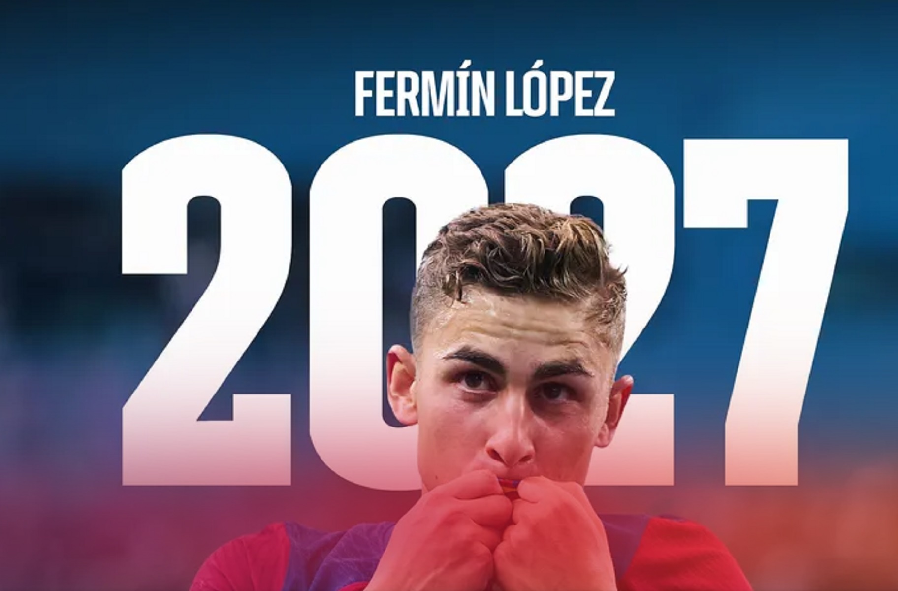 ΕΠΙΣΗΜΟ: Στην Μπαρτσελόνα μέχρι το 2027 ο Φεμίν Λόπεζ (pic)