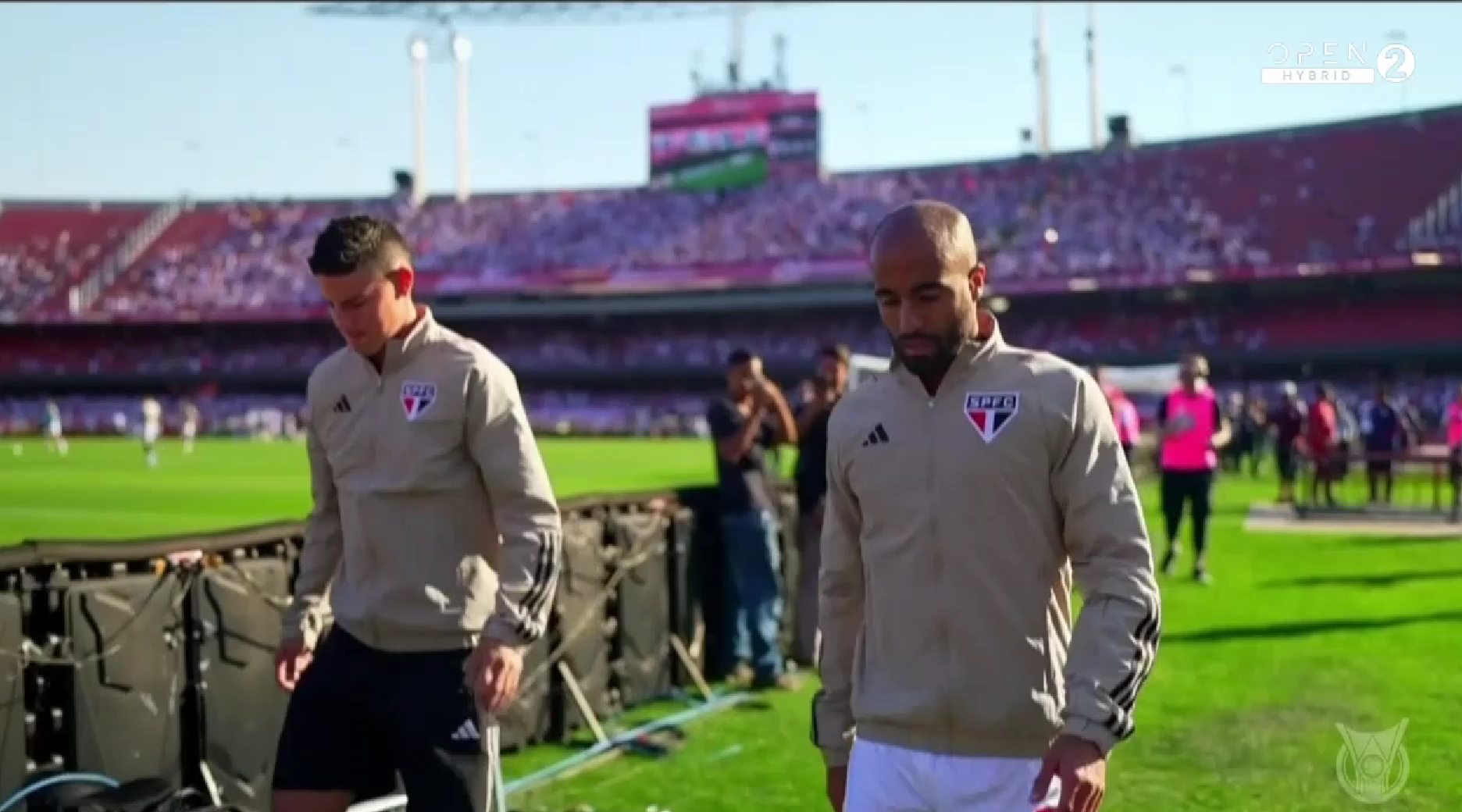 Η… μισή Βραζιλία πήγε στο γήπεδο για το ντεμπούτο του Μόουρα με τη Σάο Πάολο! (vids)