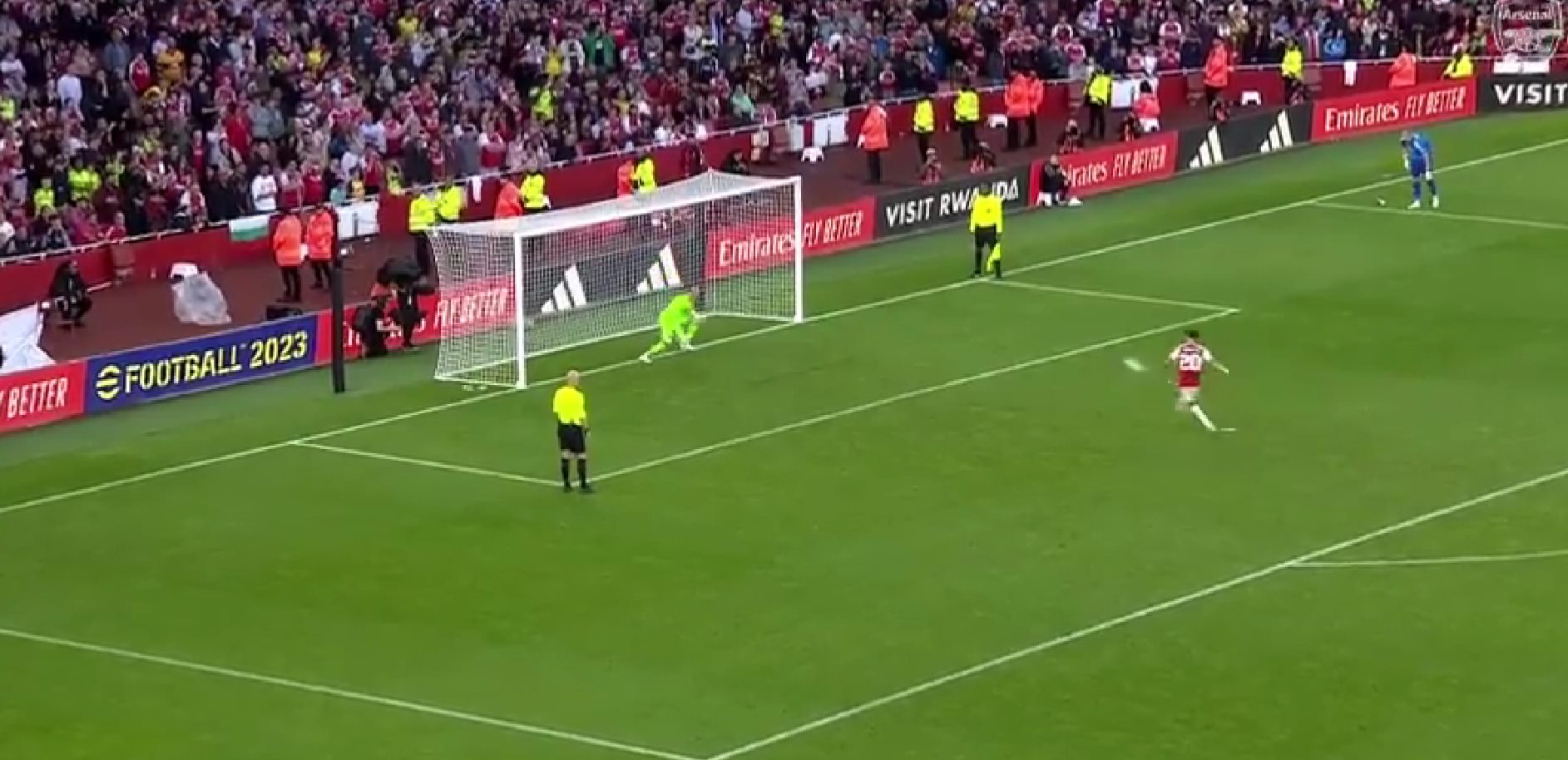 Πέναλτι Ζορζίνιο: Η εκτέλεση για σεμινάριο από τον μέσο της Άρσεναλ! (vid)