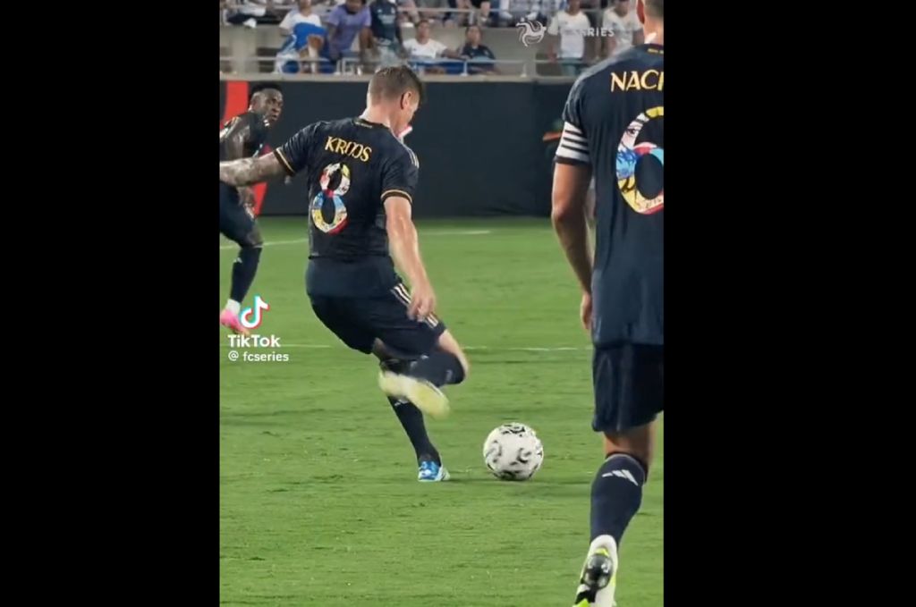 Η «άρρωστη» πάσα του Κρόος που άφησε άφωνο τον Μπέλινγχαμ (vid)