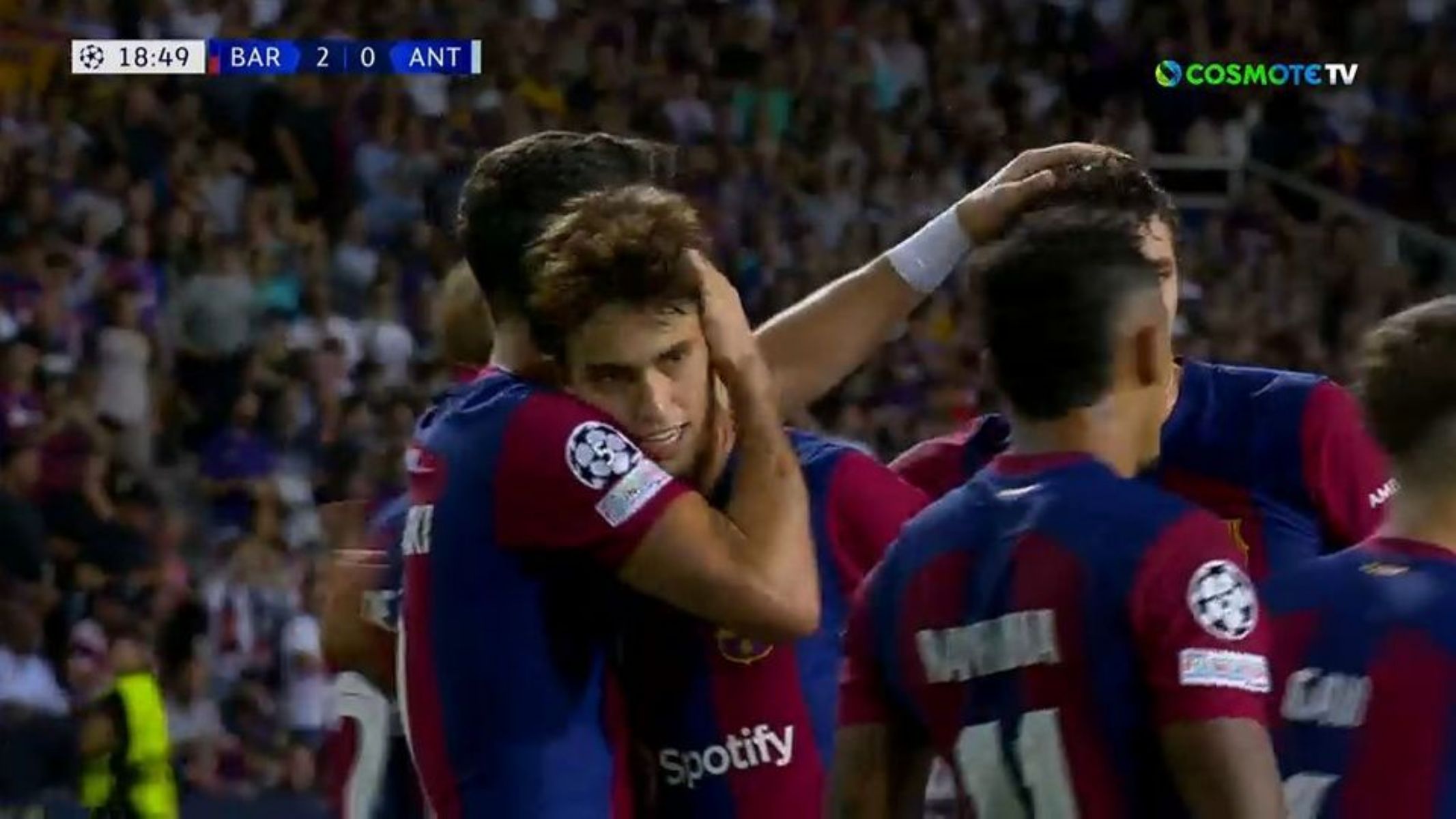 Η Μπαρτσελόνα κάνει «γλέντι» και… σκορπάει την Άντβερπ με τριάρα! (vids)