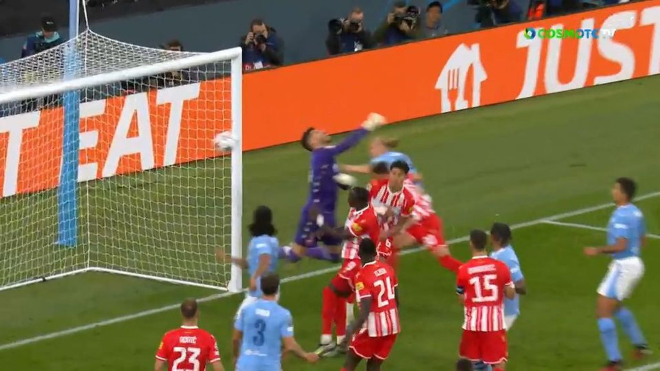 Γκολάρα Άλβαρες με απευθείας εκτέλση φάουλ – Ολική ανατροπή για τους «Πολίτες»!