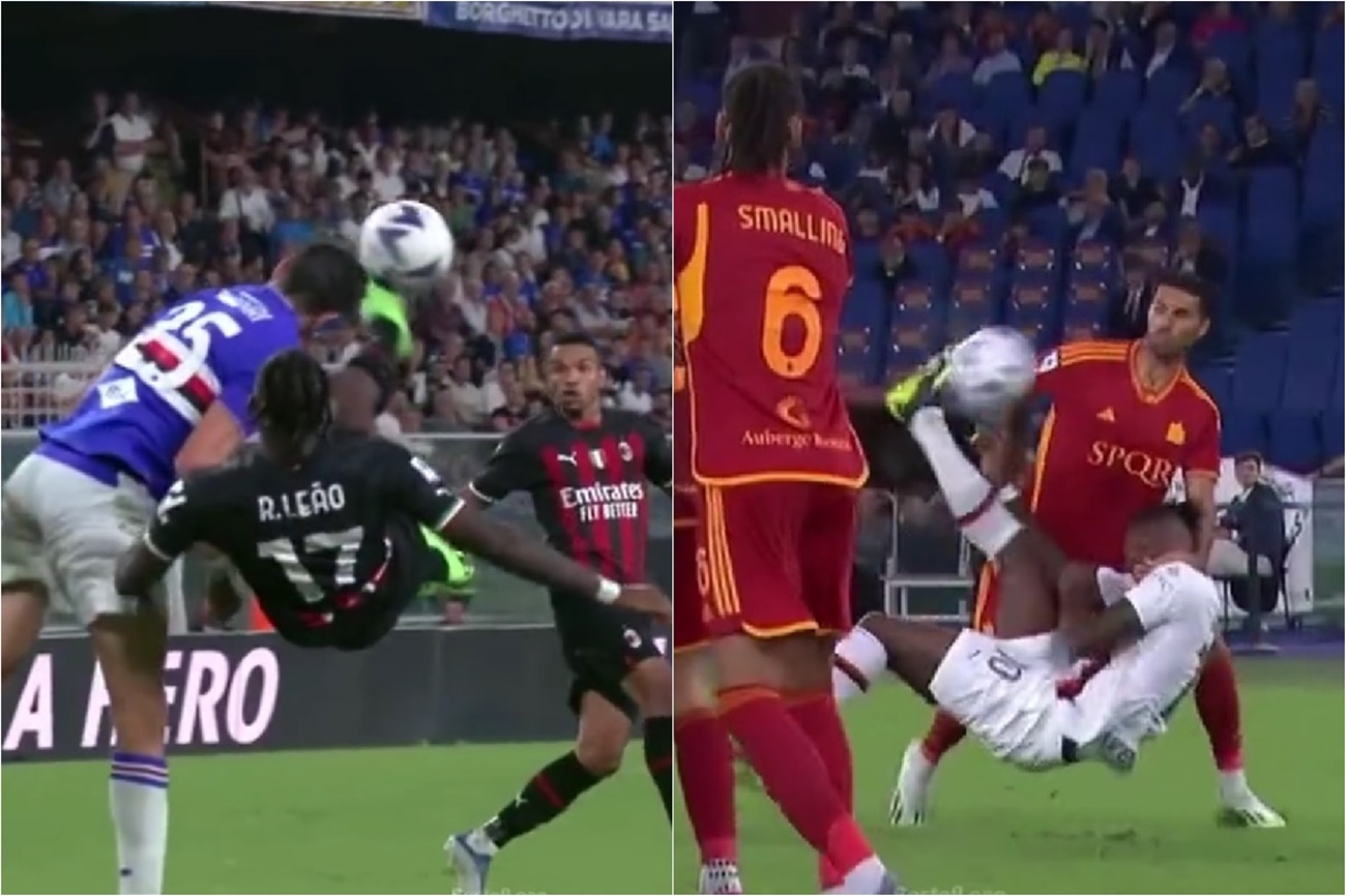 Μετά από πολλές προσπάθειες, επιτέλους ο Λεάο κατάφερε να σκοράρει με ψαλιδάκι (vids)