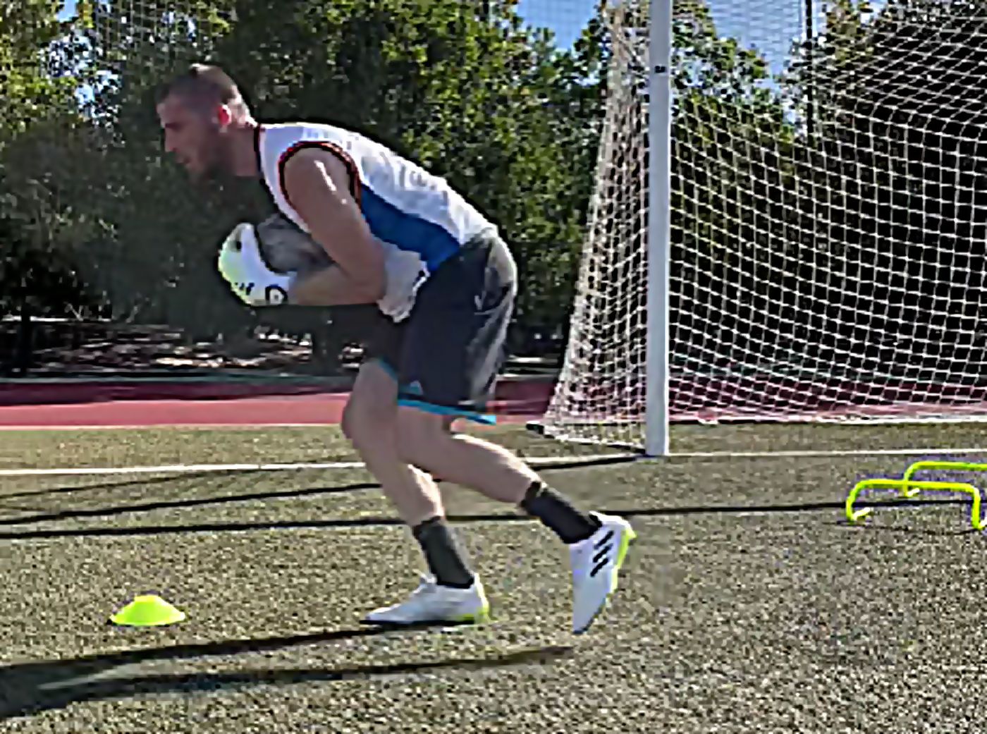 Με φανέλα Ντουράντ ο ελεύθερος Ντε Χέα λιώνει στην προπόνηση! (vid)