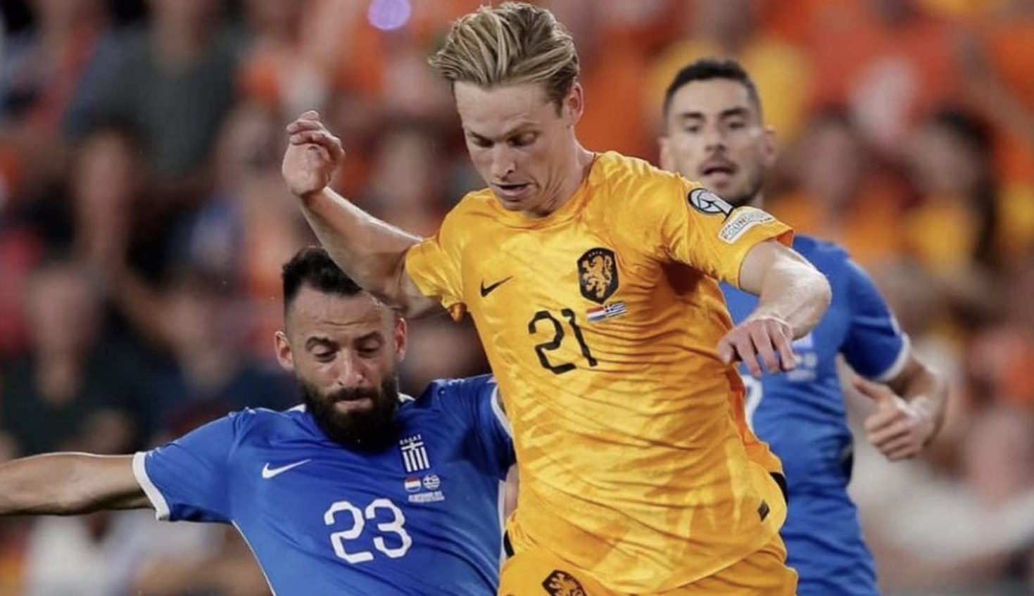 Ο Ντε Γιονγκ «τελείωσε» την Εθνική: «Το Γιβραλτάρ ήταν λίγο πιο δύσκολο από την Ελλάδα!»