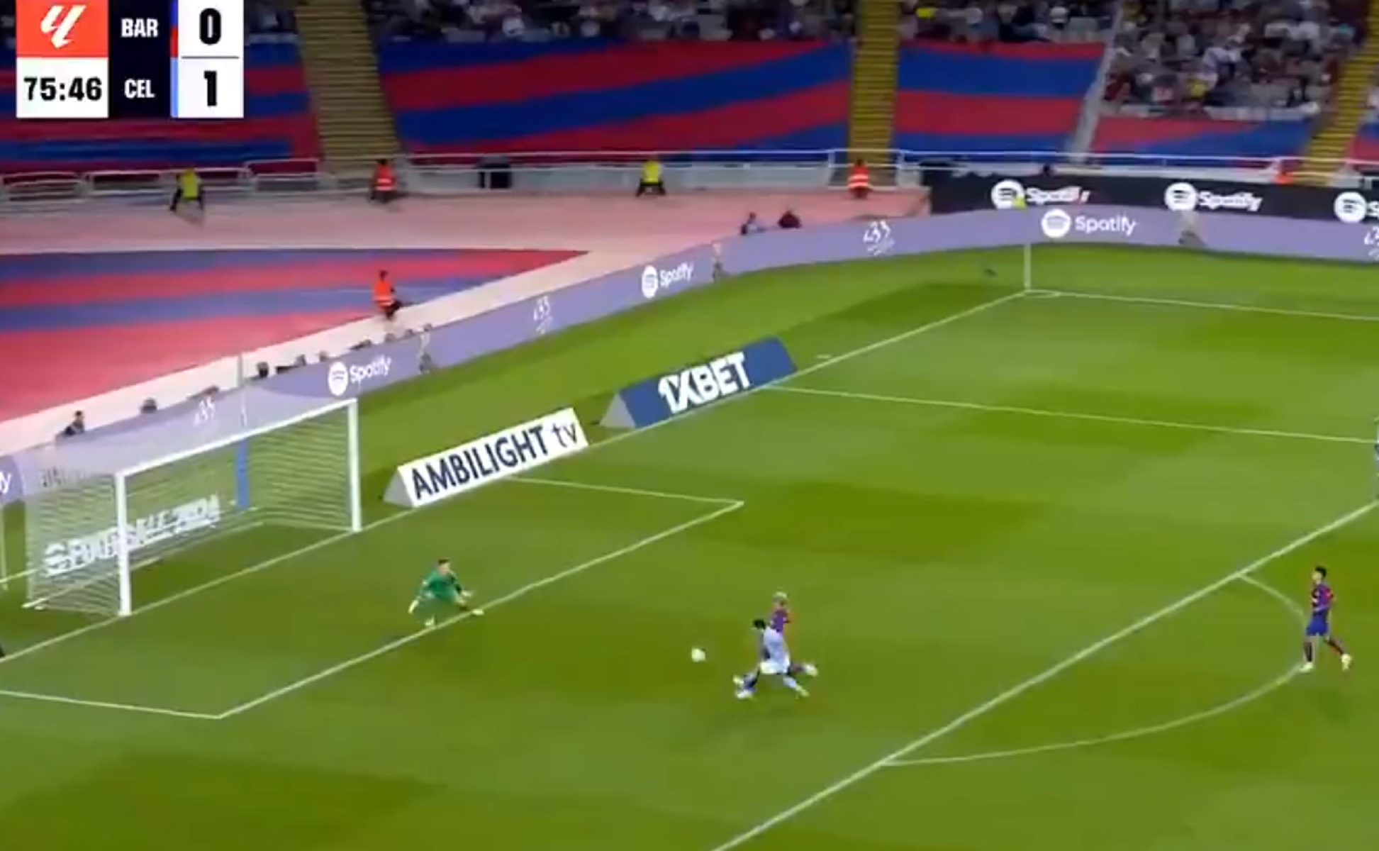 Μαγικός Δουβίκας πλήγωσε με γκολάρα την Μπαρτσελόνα στο σπίτι της (vid)