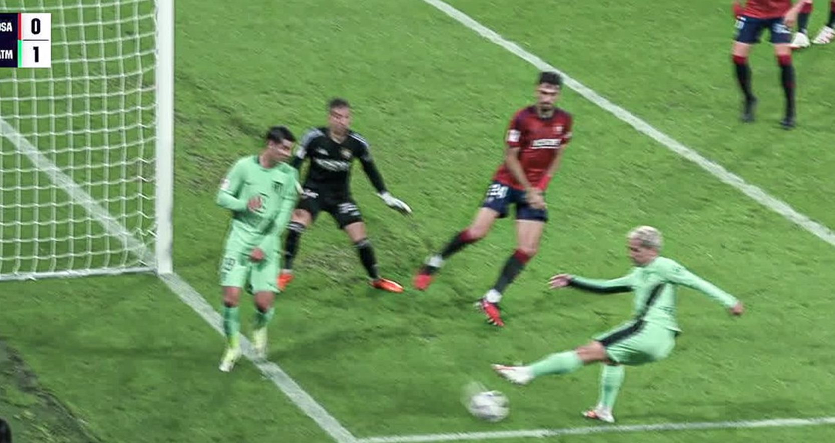 Τον… χαβά του ο Γκριεζμάν: Σκόραρε από ΑΠΙΘΑΝΗ γωνία! (vid)