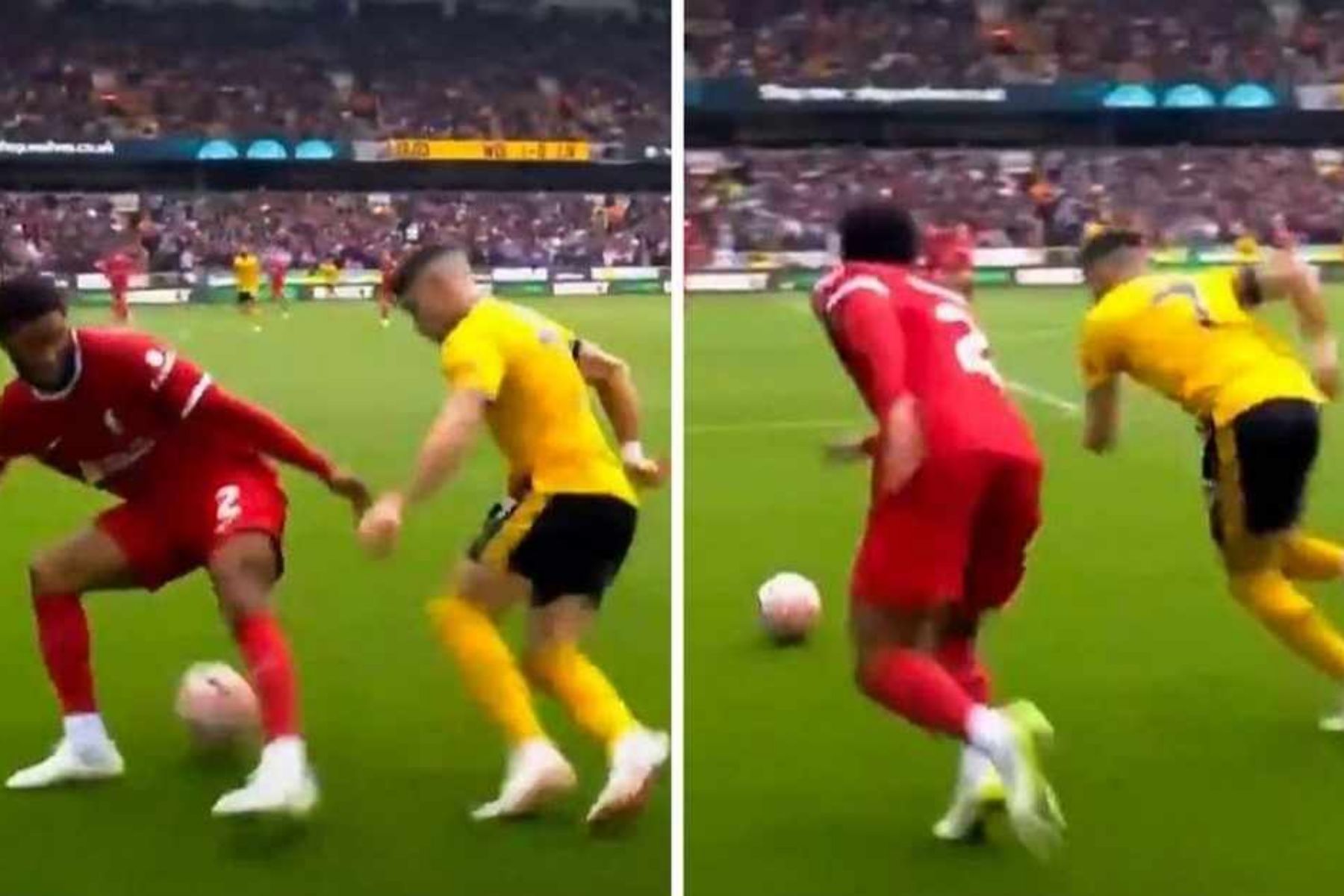 Λίβερπουλ-Γουλβς: Ο Νέτο… ξεφτίλισε τον Γκόμεζ με την ντρίπλα της αγωνιστικής! (vid)