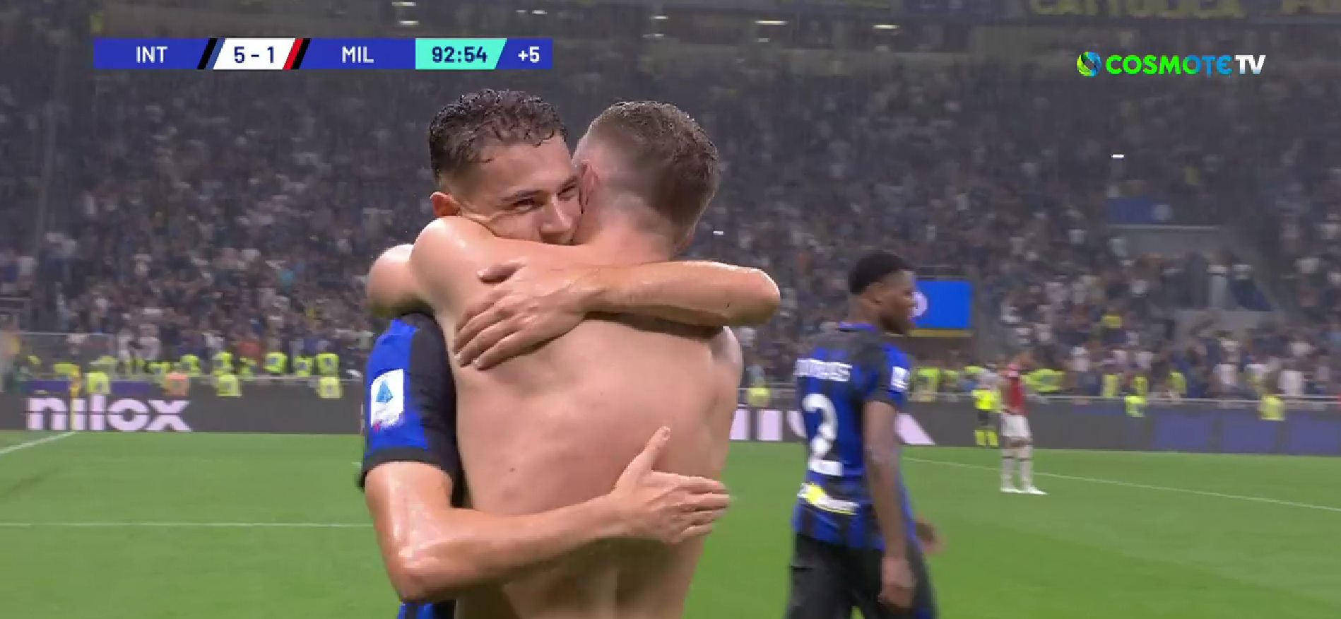 Αυτό θα πει ιταλική… τρέλα: Ο έξαλλος πανηγυρισμός του Φρατέζι στο 5-1! (vid)