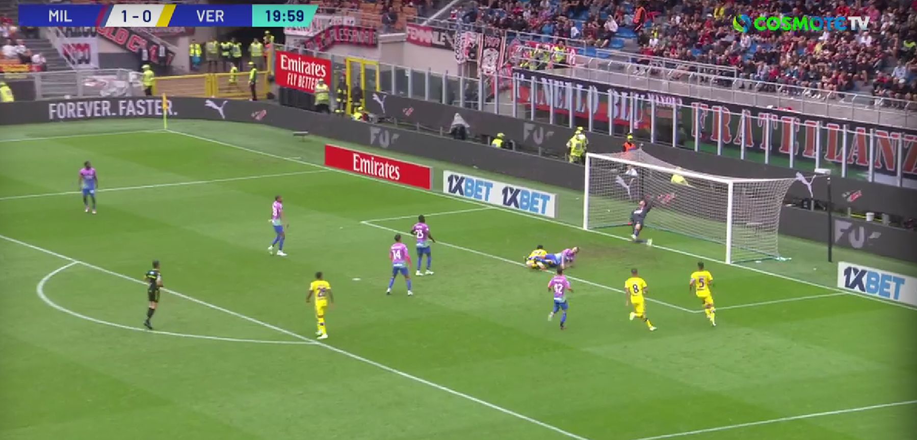 Ούτε ο Μενιάν τέτοια επέμβαση: Το απίθανο «στοπ» του Σπορτιέλο! (vid)