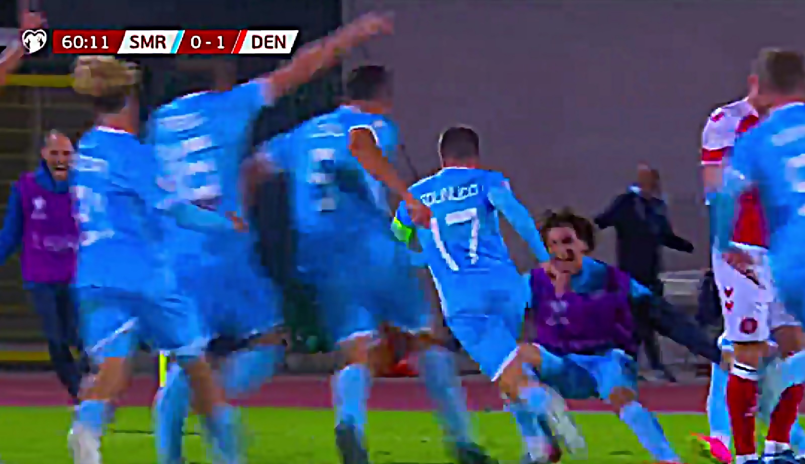 Σκόραρε το Σαν Μαρίνο στέλνοντας… κουβά όλο τον γαλαξία! (vid)