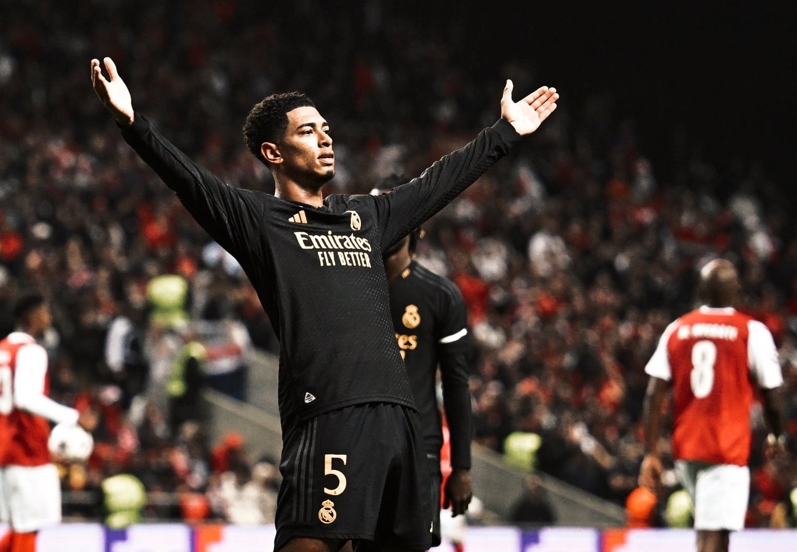 Kάρφωσε και την Μπράγκα ο Μπέλινγχαμ ισοφαρίζοντας ρεκόρ του Καρεμπέ! (vid)