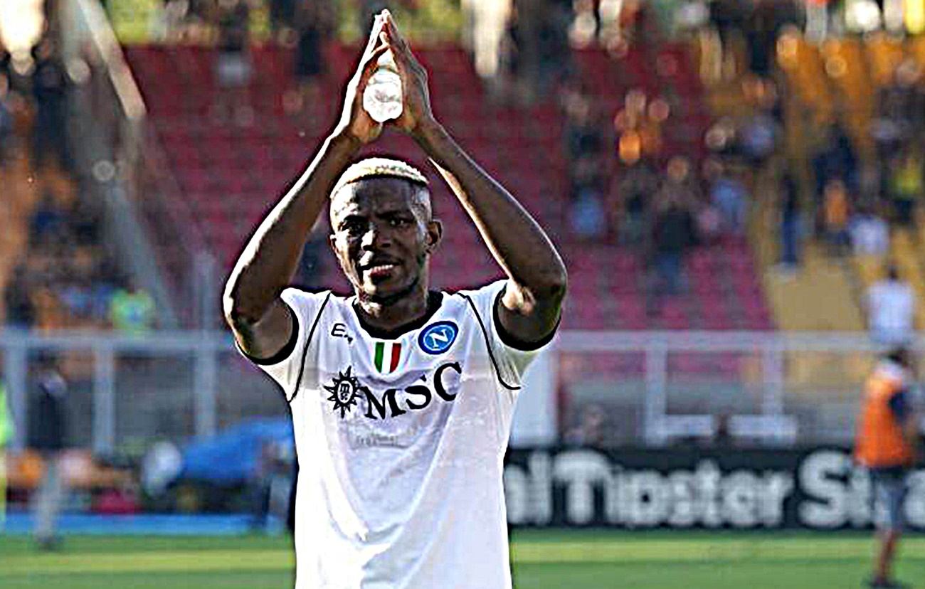 Χάαλαντ, Κέιν, Λεβαντόφσκι και Μπαπέ βλέπουν… την πλάτη του Όσιμεν! (pic)