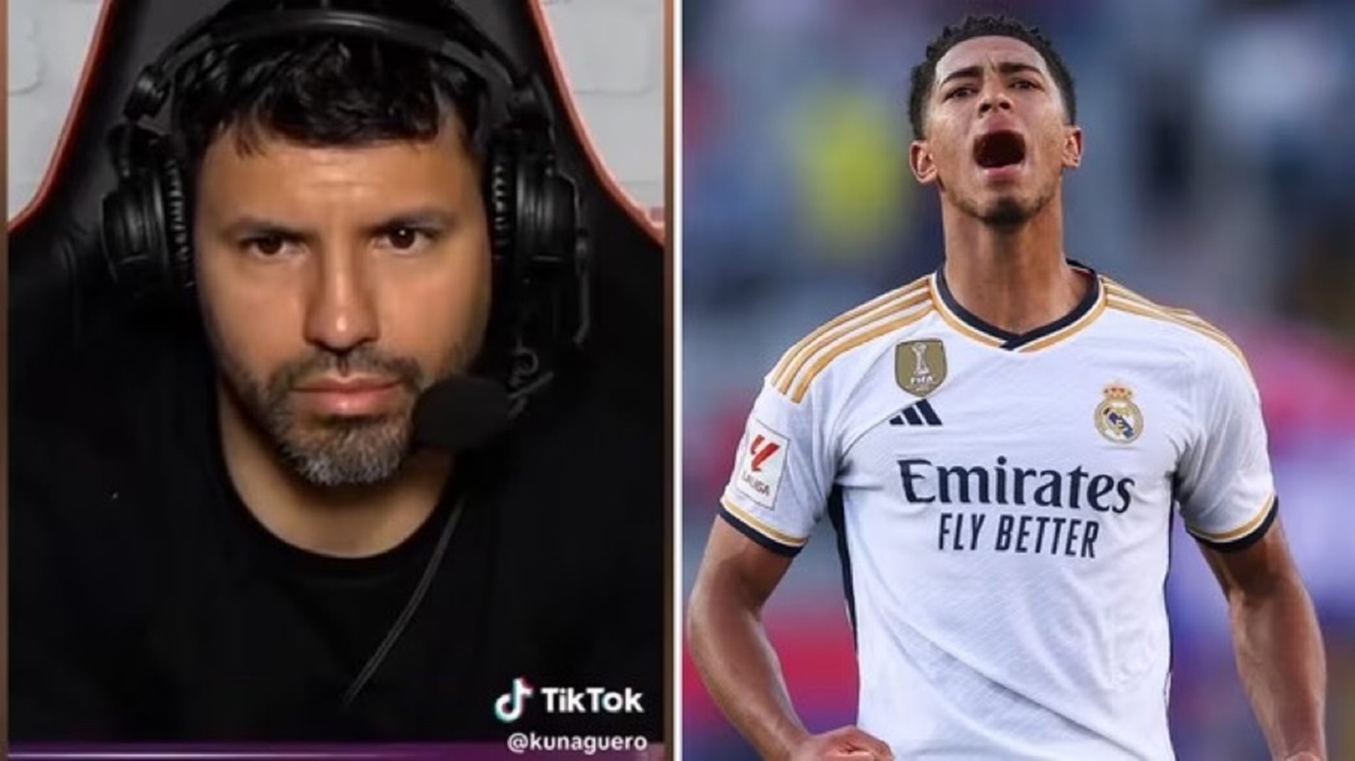 Αγκουέρο για Μπέλιγχαμ: «Πρώτη φορά βλέπω τόσο τυχερό παίκτη»