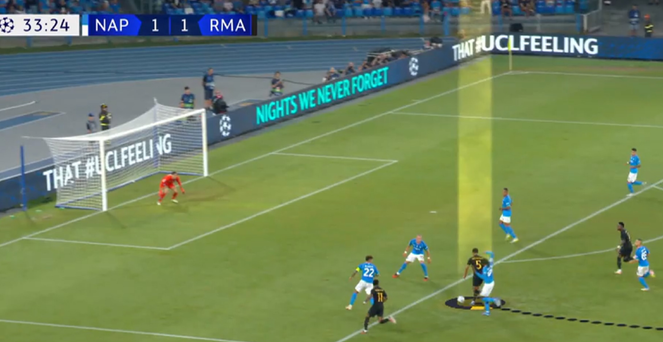 Ψηφιακή ανάλυση: Η σαρωτική εμφάνιση του Μπέλινγχαμ κόντρα στη Νάπολι (vid)