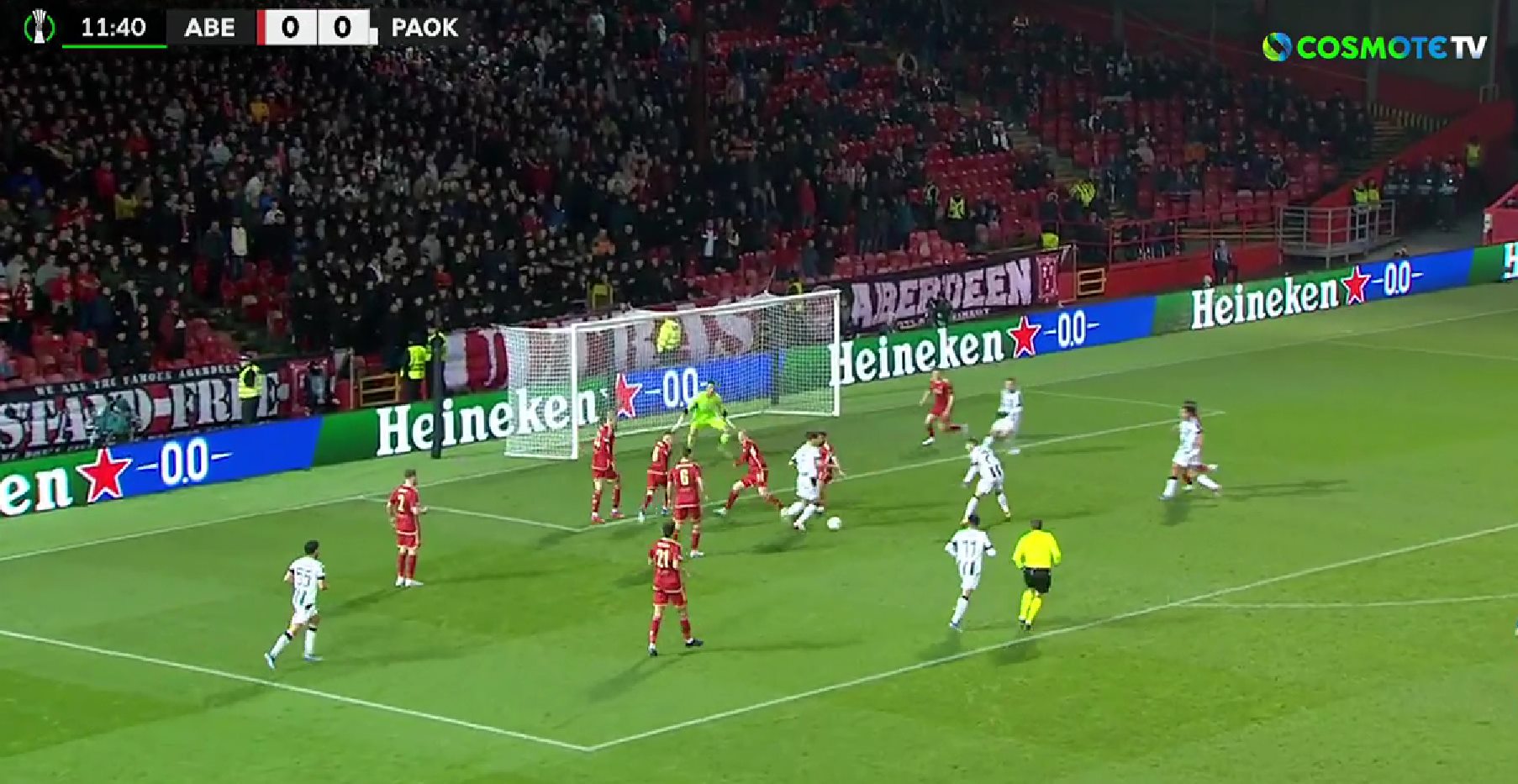 Χάζεψε όλη την άμυνα της Αμπερντίν ο Κωνσταντέλιας: Ακόμα τον ψάχνουν! (vid)