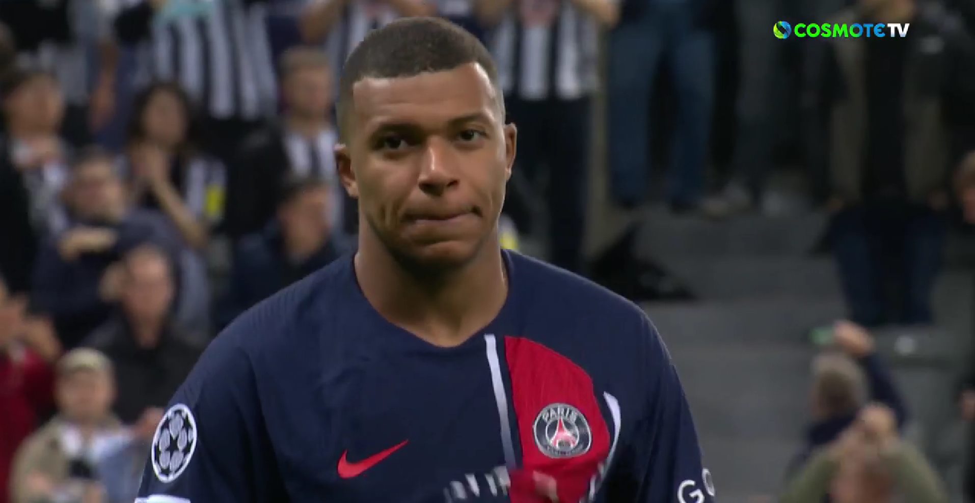 Η έκφραση του Μπαπέ τα λέει… όλα: Μόνο τα κλάματα δεν έβαλε ο Γάλλος μετά την «τεσσάρα»! (vid)