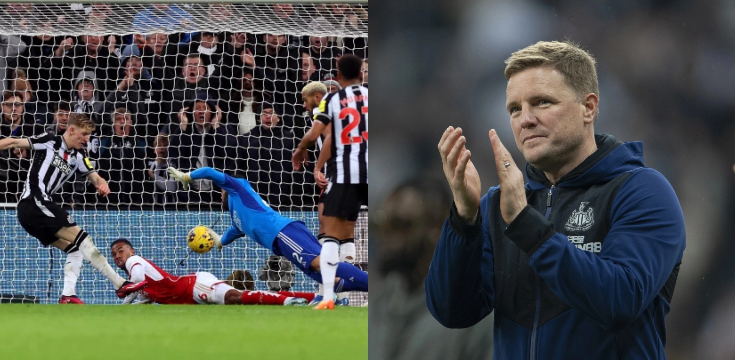 Ο Έντι Χάουι απάντησε στην… κλάψα του Αρτέτα και της Άρσεναλ!