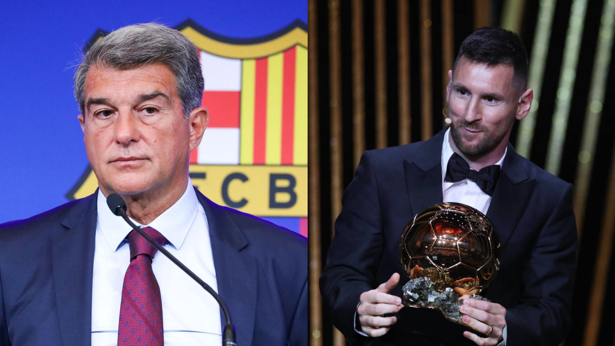 Ο Μέσι αγνόησε τον Λαπόρτα στην Χρυσή Μπάλα!