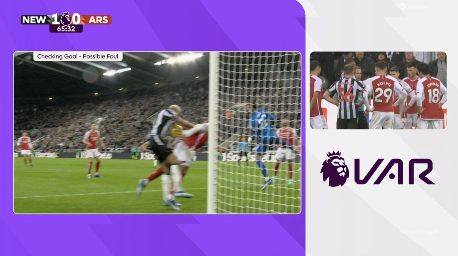 Γκολ… ΣΚΑΝΔΑΛΟ της Νιούκαστλ επί της Άρσεναλ με τρεις παραβάσεις! (vid)